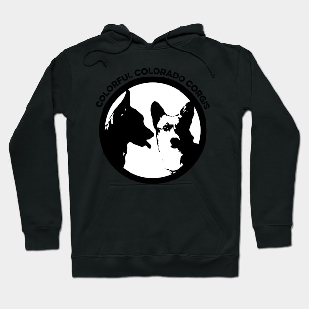 Colorful Colorado Corgis 4 Hoodie by 5ivecanons